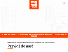 Tablet Screenshot of famadesign.pl